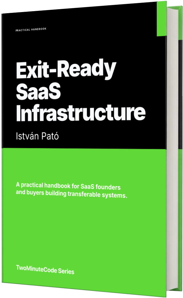 Exit-Ready SaaS Infrastructure — book